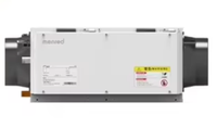 Humidificateur mural carré à économie d'énergie pour la maison, dispositif ERV, humidification haute efficacité pour utilisation en sous-sol, débit d'air de 350 m³/h