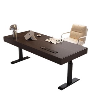 Italian Minimalist Intelligent Electric Lifting <strong>Desk</strong> Modern <strong>Simple</strong> Dual Motor <strong>Study</strong> Table Chair <strong>Computer</strong> Work <strong>Desk</strong> - Product Image 5