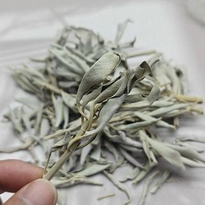 Feuilles <span class=keywords><strong>de</strong></span> <span class=keywords><strong>sauge</strong></span> <span class=keywords><strong>blanche</strong></span> <span class=keywords><strong>de</strong></span> Californie séchées au soleil, herbes médicinales, décoration d'intérieur, 50-500g - Product Image 2