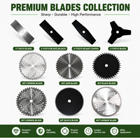 Lame de scie circulaire pour débroussailleuse, lame de coupe pour tondeuse à gazon, pièces de rechange pour outils de jardin - Vente chaude