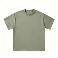 T-shirts d'été respirants en coton peigné épais surdimensionnés personnalisés pour hommes et femmes, vente en gros