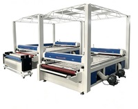 Mesin Pemotong Laser Kain Otomatis  Mesin Pemotong Tekstil Roll-to-Roll CCD  Mesin Pemotong Kain Digital  Pemotongan Tekstil CNC