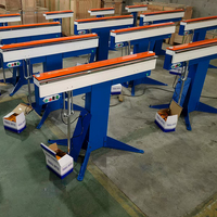 Cintreuse de tôles électromagnétique industrielle 4 pieds (1250 mm) 2500 mm 26 Ga 24 Ga pour la fabrication sur mesure de boîtes et de canaux