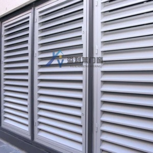 Moderna Persiana in Lega di Alluminio con Lame di Ventilazione, Protezione UV, Pannelli Parasole, Schermo <span class=keywords><strong>per</strong></span> Finestre, Uso in Magazzino, Impermeabile - Product Image 3