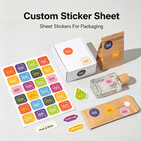 Hoja de Etiquetas Adhesivas Personalizadas, Rollo de Etiquetas Térmicas para Embalaje, Logotipo Impreso, Etiqueta Adhesiva Promocional con Logotipo, Etiqueta Térmica para Ropa