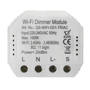 Regulador de intensidad triac WiFi, interruptor inteligente de atenuación para pared - Product Image 1