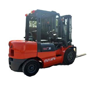 New Model Used Heli H2000 30 3 Tons 3 Meters Diesel Forklift Internal Combustion Forklift - Product Image 1
