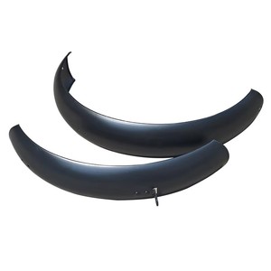 Parafango in Acciaio per Bici Elettrica, Accessori di Alta Qualità per Veicoli Elettrici, Nero Opaco - Product Image 2