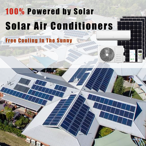 Sistema di aria condizionata solare produttori di sistema di aria condizionata pannello solare 100% ad energia solare aria condizionata - Product Image 4