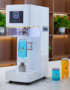 Machine de scellage automatique électrique de bureau haute efficacité pour canettes de boissons, scelleuse de canettes de soda et de jus, et ensacheuse de gobelets non rotative - Product Image 4