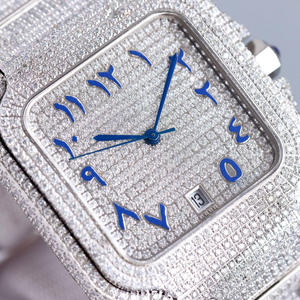 Montre mécanique automatique de luxe pour homme en moissanite Mouvement automatique Marque Montres de luxe Montres mécaniques de créateur pour femme - Product Image 3