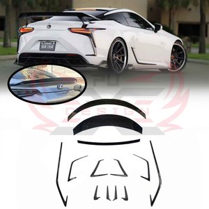 Alerones Delanteros, Canards para Puertas, Decoración de Fibra de Carbono Seca para Lexus LC500 LC500H, Alerón Trasero - Product Image 2
