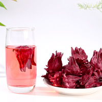 Thé de fleurs d'hibiscus Roselle très vendu, thé Luoshenhua, haute qualité, savoureux avec une couleur incroyable