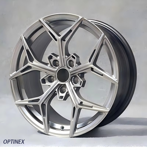 Jantes forgées sur mesure <span class=keywords><strong>5</strong></span> branches 16 17 18 19 20 21 22 pouces 5x112 5x114.3 5x120 5x127 5x130 pour Mustang Corvette Porsche de course - Product Image 4