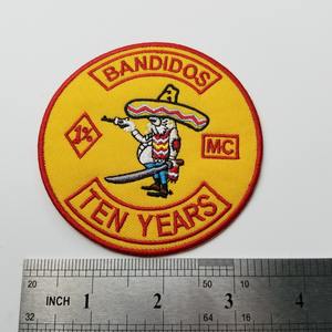 MC bandados pequeños para coser, insignias DIY, apliques para chaquetas de motocicleta, chalecos bordados de hierro en parches - Product Image 2