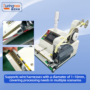 <span class=keywords><strong>Enrouleur</strong></span> de ruban <span class=keywords><strong>électrique</strong></span> pur à poussée plate pour faisceaux de câbles automobiles, avec positionnement de points pour faisceaux de câbles - Product Image 3