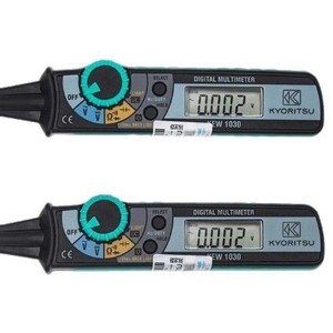 Multímetro Digital Tipo Pluma Kyoritsu KEW1030, Herramienta de Medición de Voltaje CA/CC de 600V, Corriente, Resistencia y Capacitancia - Product Image 2