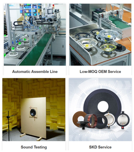 Caisson de basses en aluminium RC AUDIO 15 pouces de haute qualité 4 + 4Ohm pour haut-parleurs de woofers de voiture - Product Image 4