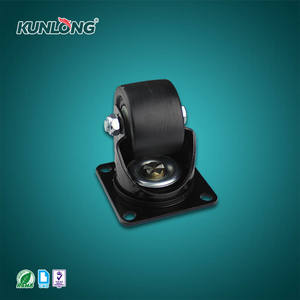 Rodízios Giratórios e com Freio de Nylon Zincado de 3 polegadas para Serviço Pesado, Peça de Hardware SK6-B75105P, Caixa de Papelão - Product Image 3