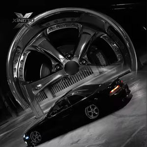 Rin Forjado XINGTU de <span class=keywords><strong>2</strong></span> Piezas Cromado 5x114.<span class=keywords><strong>3</strong></span> 5x120 para Llantas JDM, Rines Forjados para BMW, Dodge Charger y Lexus - Product Image 3