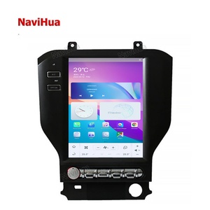 NAVIHUA Touch Screen Head Unit Android 10 Car Radio Stereo GPS Navigation DVD Multimedia <b>Player</b> for Ford Mustang - Product Image 2