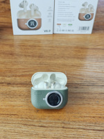 Écouteurs intra-auriculaires TWS avec affichage numérique de la batterie, commande tactile, pour bureau et appels clairs