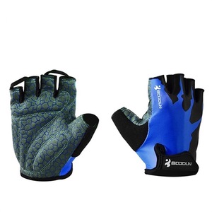 Gants de cyclisme MaoDe à demi-doigts verts pour VTT, unisexe adulte, équipement de sport d'été en plein air - Product Image 3