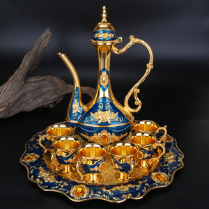 Bán buôn sang trọng drinkware rượu vang Bộ Quà Tặng 8 Mảnh rượu vang nồi Bộ Arabic phổ biến Bộ rượu vang - Product Image 1