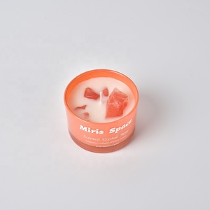 Mini bougies d'aromathérapie parfumées biologiques sans fumée avec logo personnalisé en verre cristal à <span class=keywords><strong>prix</strong></span> compétitif style chaud - Product Image 5