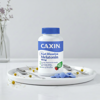 Comprimés de mélatonine pour adultes avec vitamine B6, complément naturel pour favoriser le sommeil, soutient la relaxation, des modes de sommeil sains, la mémoire et le sommeil