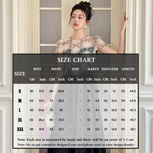 Abito Midi 21765 estivo nero di alta qualità in pizzo floreale Patchwork francese collo naturale girovita intrecciata abbigliamento Casual - Product Image 3