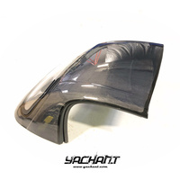 Toit rigide en fibre de carbone style OEM pour MX-5 Miata MK3 NC 2006-2015 avec vitres - Neuf