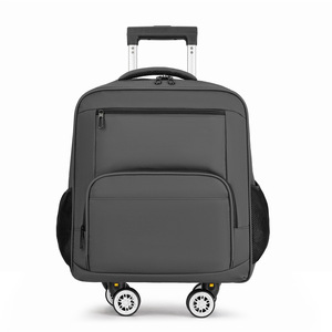 Premium Detachable Spinner Wheel Carry Duffel <b>Bag</b> Zipper Large Capacity Durable for Travel Gym Business Trip Convertible - Product Image 2