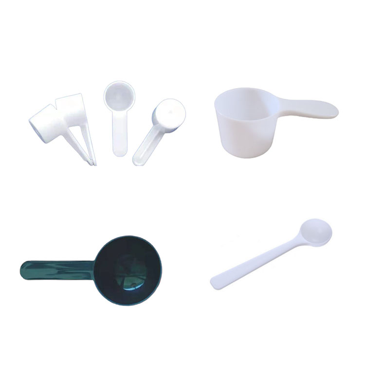 Framendino, 5 Pack Plastic Coffee Measuring Spoons Short Handle Scoops For Tea Sugar Cereal Milk Powder Spices Black 7g