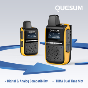 Handy Carry Walkie Talkie 2W Pocket Size DMR Radio 0.5W Hot Mini Digital FRS Radio pour une utilisation au bureau PMR446 <span class=keywords><strong>Licence</strong></span> gratuite - Product Image 6