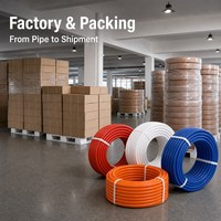 Tuyau Pex-Al-Pex en gros, 5 couches multicouches, 16 mm 32 mm, pour alimentation en eau chaude et froide, tube de plomberie, usine OEM ODM