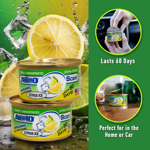 Désodorisant de Voiture Biologique Anti-Déversement California Exotica <span class=keywords><strong>Abro</strong></span> Style Cool, Longue Durée 45-60 Jours avec Parfum Frais - Product Image 3