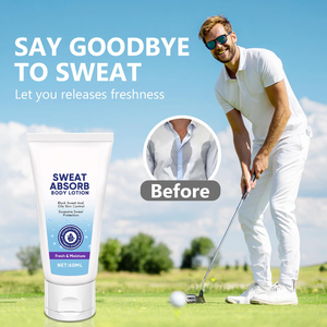 BLIW - Loción Corporal Absorbente de <span class=keywords><strong>Sudor</strong></span> de 60 ml, Refrescante, Calmante, Cuidado Botánico de la Piel, Loción Natural Suave - Product Image 5