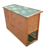 Clapier extérieur pour lapins Maison en bois pour petits animaux Cage en bois pour animaux domestiques Cage d'élevage de lapins avec nichoir