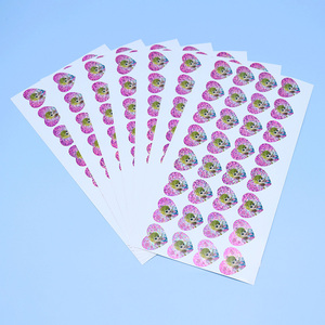 Wholesale Customized Kids Cartoon Stickers Bright Pink PET Self <b>Adhesive</b> Labels BPA Free <b>PVC</b> Waterproof Custom Sticker Accept - Product Image 5