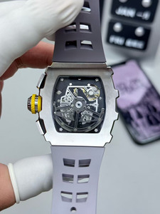 <strong>2026</strong> Multi-functional Skeletonized <strong>Top</strong>-quality Luxury Silver Tourbillon Waterproof Automatic <strong>Mechanical</strong> Men's <strong>Watch</strong> - Product Image 3