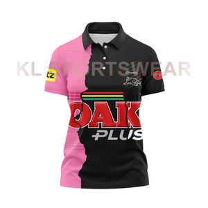 2024 Panrith Panthers Rugby League Rosa Trikot Hochwertige benutzer definierte australische Fußball polos für Männer - Product Image 5