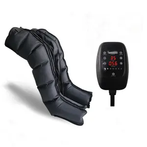 Massaggiatore ad aria per gambe dispositivo di compressione dell'aria sequenziale professionale per la circolazione e il rilassamento massaggio ai piedi e ai polpacci