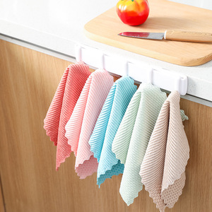 Premium Ultra yumuşak mikrofiber % mutfak havluları pamuk % bulaşık bezleri hızlı kuruyan mısır çekirdeği için kalınlaşmış emici temizlik çanak - Product Image 5