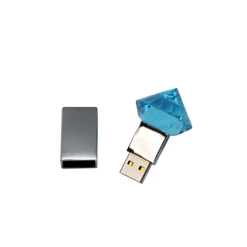 Joyería en forma de diamante USB pendrive usb flash drive 4GB 8GB 16GB 32GB Pendrive para regalo