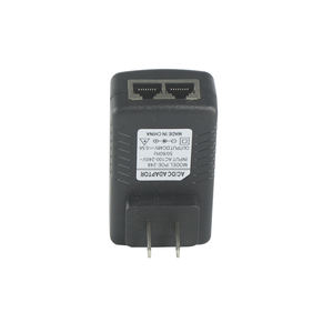 Inyector PoE de 24 V con Enchufe Estadounidense, Adaptador Activo de Alimentación a Través de Ethernet IEEE 802.3af/at para Cámara IP, Punto de Acceso Inalámbrico, Teléfono VoIP - Product Image 1