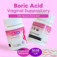 Supositorios de Ácido Bórico Sin Gluten al por Mayor de Chinaherbs, Cápsulas Vaginales, Supositorios Vaginales, Píldoras para Goteo Vaginal