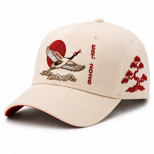 Gorras de Béisbol Deportivas para Hombre, Transpirables, Blancas y Rojas, Ajustables, de 5/6 Paneles, con Logotipo Bordado en 3D - Product Image 3