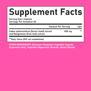 Factory Customization Weight Loss Capsules Contains Indian Sphaeranthus Extract Supports Good Digestion Slimming Capsules - Product Image 2