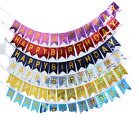 Banderas Decorativas Personalizadas, Resistentes, Ecológicas, de Secado Rápido, para Exteriores, con Forma Cuadrada, Impresión Digital en Poliéster, para Fiestas